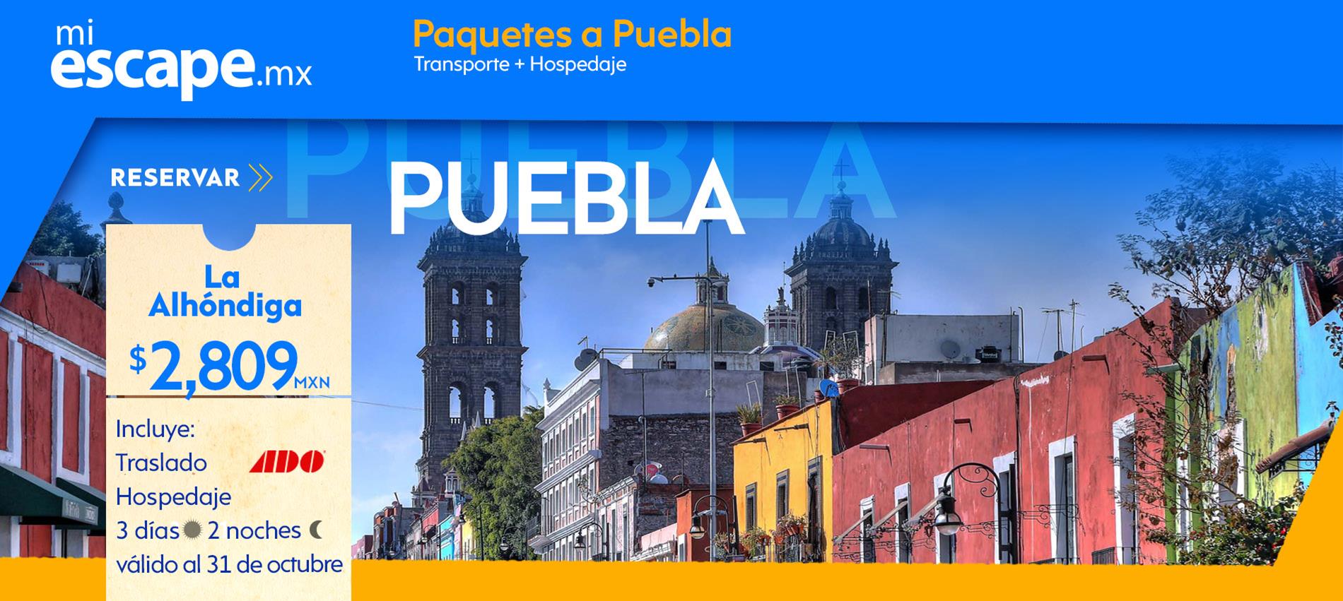 Paquetes | México - Puebla